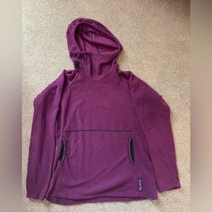 Melanzana Microgrid Fleece Hoodie Womens M